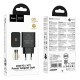 Мережевий зарядний пристрій HOCO N77 Star single port Type-c Cable 45W Black