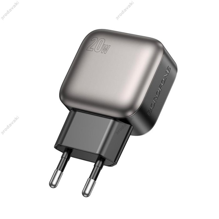 Мережевий зарядний пристрій Borofone BAS53A Absolute single-port charger 20W Black