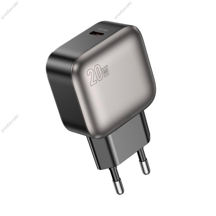 Мережевий зарядний пристрій Borofone BAS53A Absolute single-port charger 20W Black