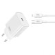 Мережевий зарядний пристрій XO CE15 fast charging charger cable with Lightning 20W White