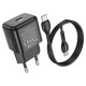 Мережевий зарядний пристрій Hoco N32 Glory Home Charger Cable Type-C 30W Black