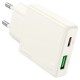 Мережевий зарядний пристрій HOCO N45 Biscuit charger 30W White