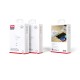 Мережевий зарядний пристрій XO L102 dual Type-c port fast charger with Lightning cable 35W White