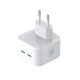 Мережевий зарядний пристрій XO L102 35W dual Type-c port fast charger White
