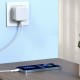 Мережевий зарядний пристрій XO L102 35W dual Type-c port fast charger White