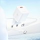 Мережевий зарядний пристрій HOCO N66 Smart Lightning cable 35W White