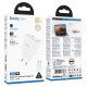 Мережевий зарядний пристрій HOCO N83 Profit single port Type-C cable 60W White