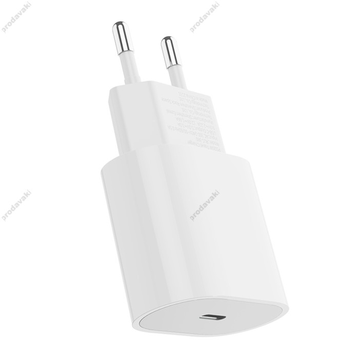 Мережевий зарядний пристрій Rock T18 Travel 20W White
