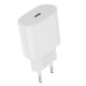 Мережевий зарядний пристрій Rock T18 Travel 20W White