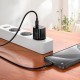 Мережевий зарядний пристрій HOCO N64 Ingenious single port PD charger Type-C cable 20W Black