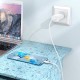 Мережевий зарядний пристрій HOCO N22 Jetta Type-C cable 25W White