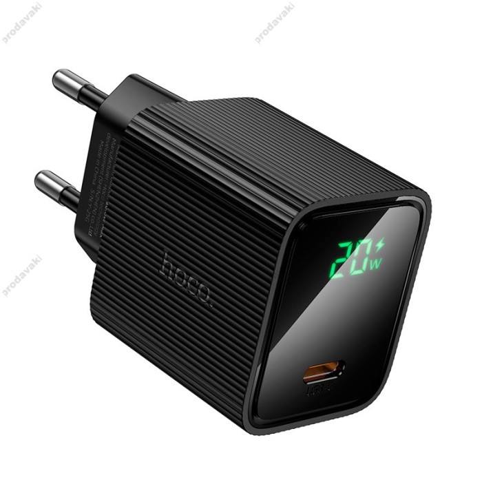 Мережевий зарядний пристрій HOCO CS82A Excellent single port charger 20W Black