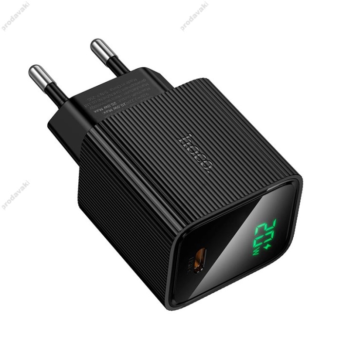 Мережевий зарядний пристрій HOCO CS82A Excellent single port charger 20W Black
