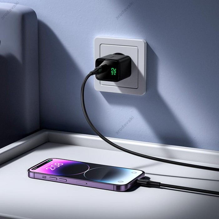 Мережевий зарядний пристрій HOCO CS82A Excellent single port charger 20W Black