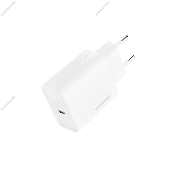 Мережевий зарядний пристрій XO L160 fast charging charger 20W White