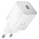 Мережевий зарядний пристрій HOCO N40 Mighty single port charger 20W White