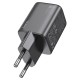 Мережевий зарядний пристрій HOCO N40 Mighty single port charger 20W Black