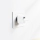 Мережевий зарядний пристрій XO L97 Home charger Type-C cable 12W White
