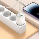 Мережевий зарядний пристрій Hoco N41 Almighty charger Lightning cable 20W White