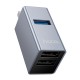 USB-Хаб Hoco HB54 converter 3в1 USB to 2xUSB 2.0+USB 3.0 Grey