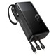 Повербанк портативний акумулятор Power bank Hoco J156B Founder PD fully compatible 22.5W 30000 mAh Black