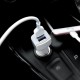 Автомобільний зарядний пристрій Hoco Z23 lightning 2USB White