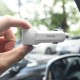 Автомобільний зарядний пристрій Hoco Z23 lightning 2USB White