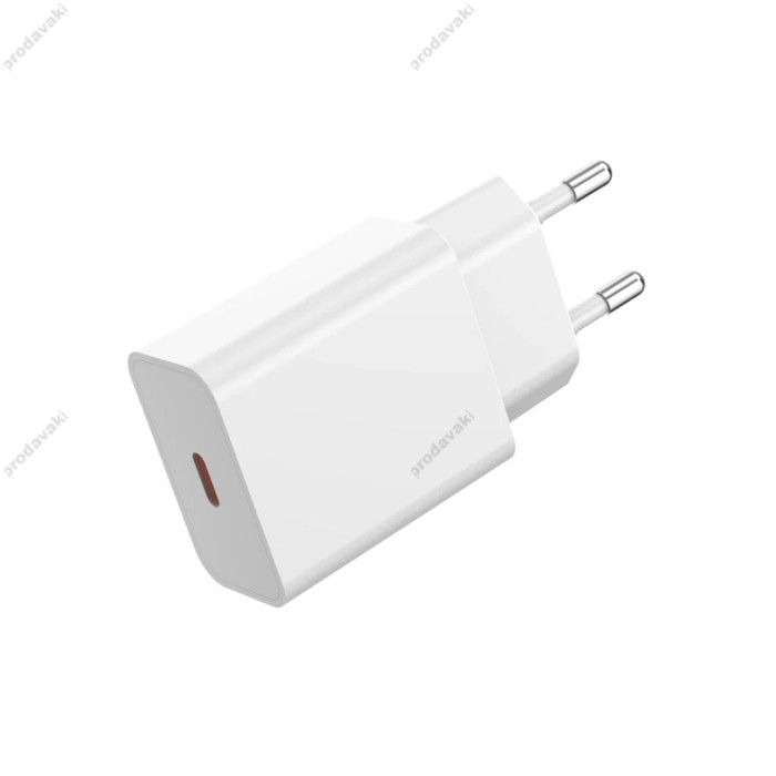 Мережевий зарядний пристрій XO L126 Fast Charging Charger 20W White