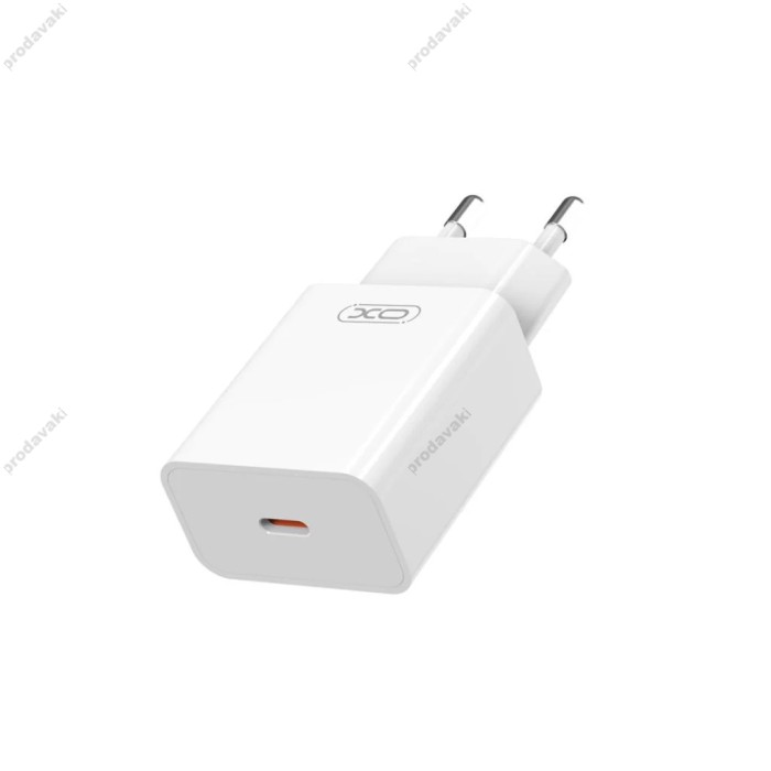 Мережевий зарядний пристрій XO L126 Fast Charging Charger 20W White