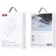 Мережевий зарядний пристрій XO L126 Fast Charging Charger Type-C cable 20W White
