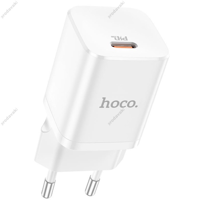 Мережевий зарядний пристрій HOCO N19 Rigorous charger 25W White