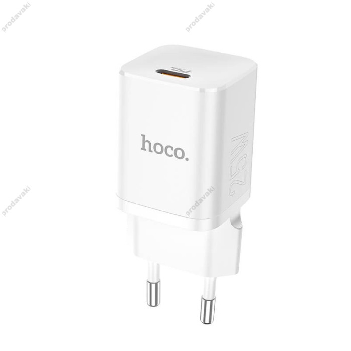 Мережевий зарядний пристрій HOCO N19 Rigorous charger 25W White