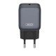 Мережевий зарядний пристрій XO L155 USB-C Fast Charger 30W Black