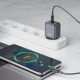 Мережевий зарядний пристрій XO L155 USB-C Fast Charger 30W Black