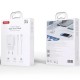 Мережевий зарядний пристрій XO L131 Fast Charging Charger Lightning cable 30W White