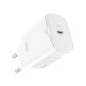 Мережевий зарядний пристрій XO L131 Fast Charging Charger 30W White