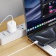Мережевий зарядний пристрій XO L143 Single USB-C Fast Charger 20W White