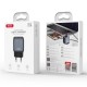 Мережевий зарядний пристрій XO L153 USB-C Fast Charger 20W Black