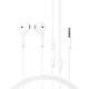 Дротові навушники ACEFAST L14 semi-in-ear wired earphones with mic 3.5mm White