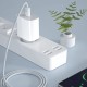 Мережевий зарядний пристрій XO L129 Fast Charging Charger 20W White