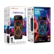 Портативна колонка система караоке Borofone BP26 з 2-ма мікрофонами 50W Black