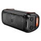 Портативна колонка система караоке Borofone BP26 з 2-ма мікрофонами 50W Black