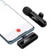 Бездротовий мікрофон Hoco L20 Type-C Fair Wireless Microphone Black