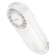 Портативний міні вентилятор Hoco HX611 ultra-thin pocket fan 3 Levels Milky white