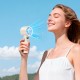 Портативний міні вентилятор Hoco HX612 Ice pack series handheld fan 200 Levels White