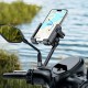 Тримач телефону для велосипеда/мотоцикла Baseus GoTrip Series Bike Mount Rearview Black C40572301111-01