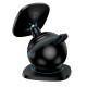 Автомобільний тримач Hoco H103 Daisy magnetic ring car holder (center console) Black