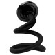Тримач телефону для велосипеда/мотоцикла/дому Hoco H96 Show ring magnetic silicone hose Black