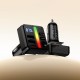 FM - трансмітер HOCO E89 Libre car BT FM transmitter 45W Black