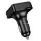 FM - трансмітер HOCO E89 Libre car BT FM transmitter 45W Black